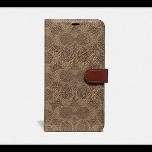 Coach iPhone 10 wallet case